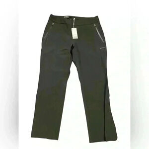 NWT Annika Cutter and Buck CB WeatherTech Black Pants Size Large